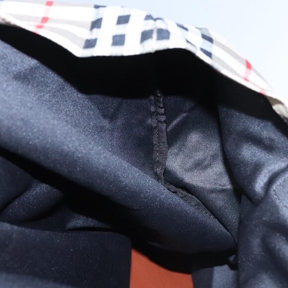 Burberrys Nova Check Hand Bag Canvas Beige Auth - Picture 13 of 16